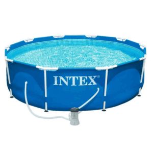 Каркасный бассейн Intex для дачи 28202 Metal Frame 305x76+фильтр-насос 1250 л/ч