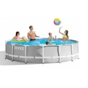 Каркасный бассейн Intex для дачи 26712 Prism Frame Pool 366x76 + фильтр-насос на 2006 л/ч