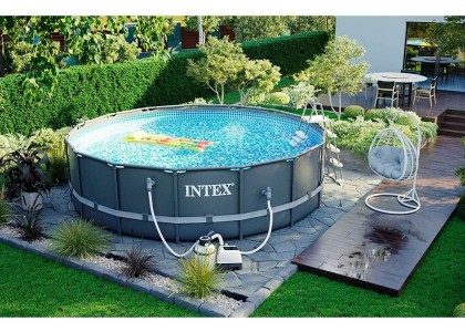 Каркасный бассейн INTEX